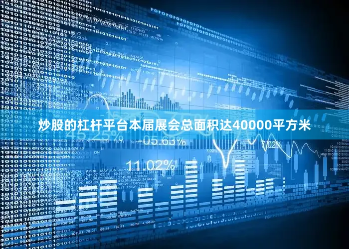炒股的杠杆平台本届展会总面积达40000平方米